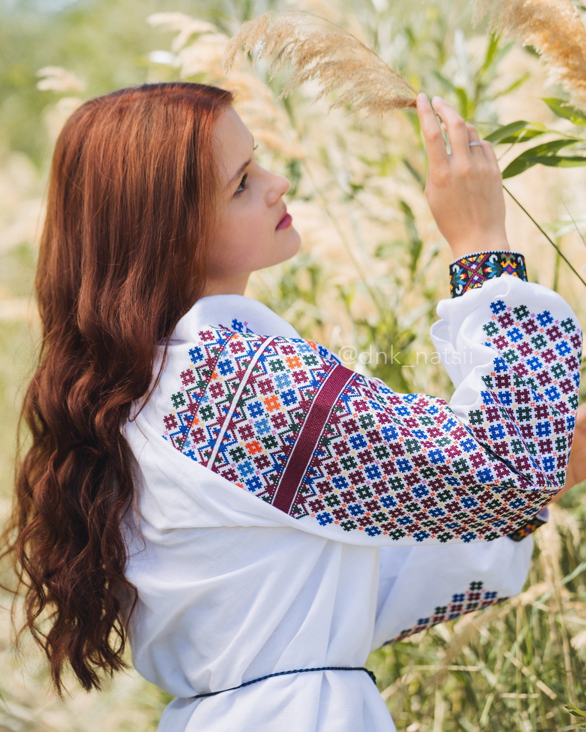 Вишита сукня "Кокетка (1)"(біла)