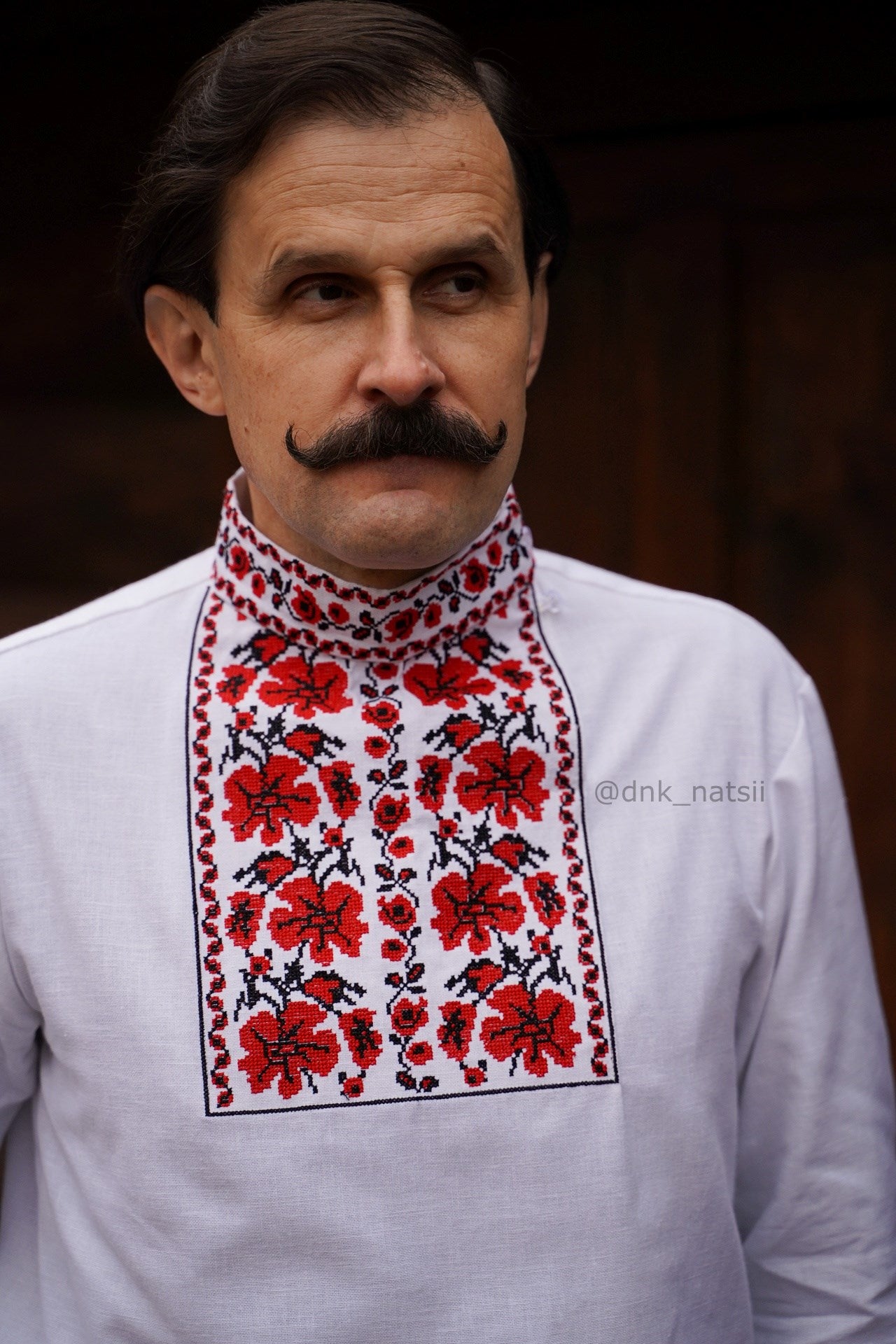 Сорочка чоловіча біла Злагода (1) (РОЗПРОДАЖ ОГ - 124)