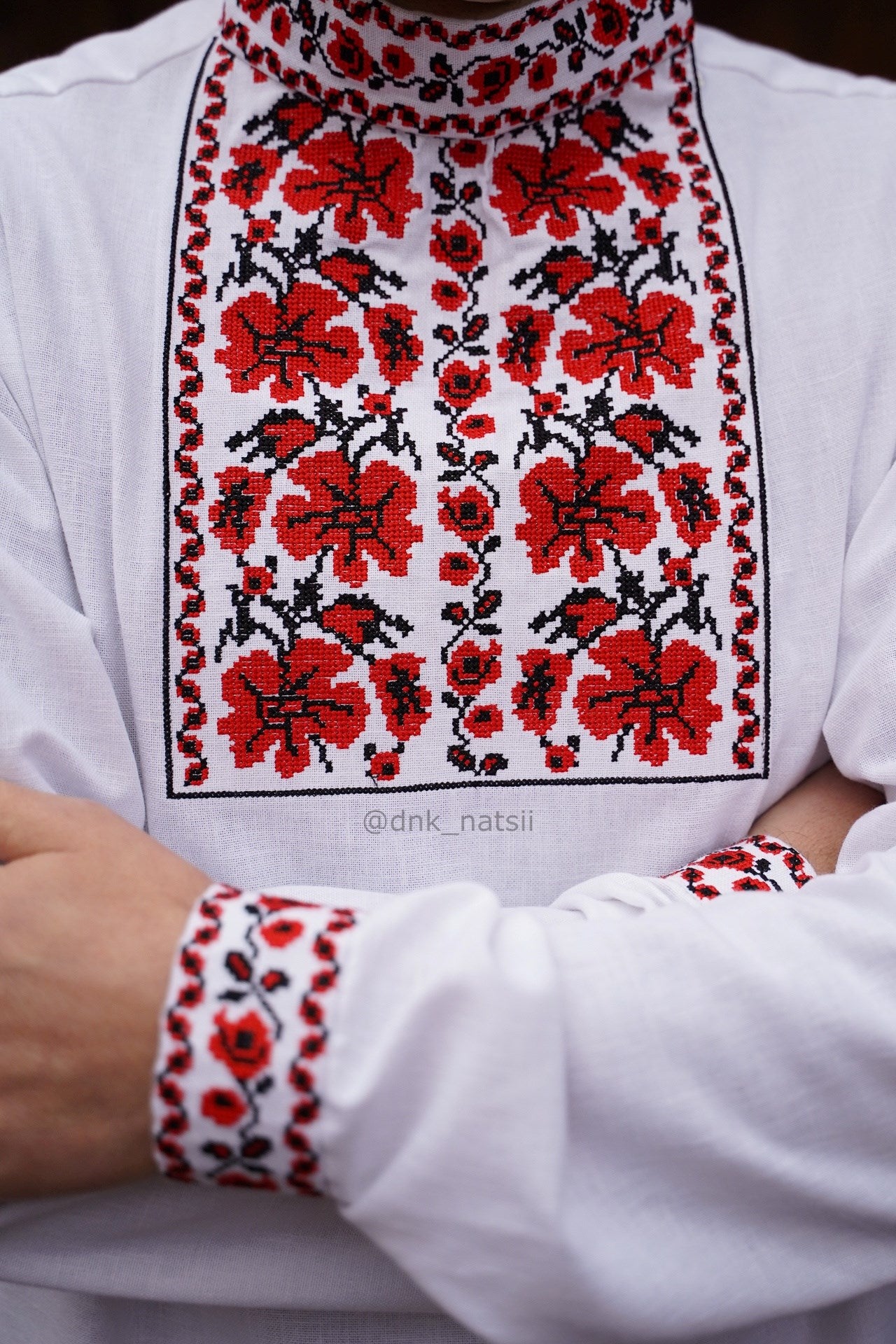 Сорочка чоловіча біла Злагода (1) (РОЗПРОДАЖ ОГ - 124)