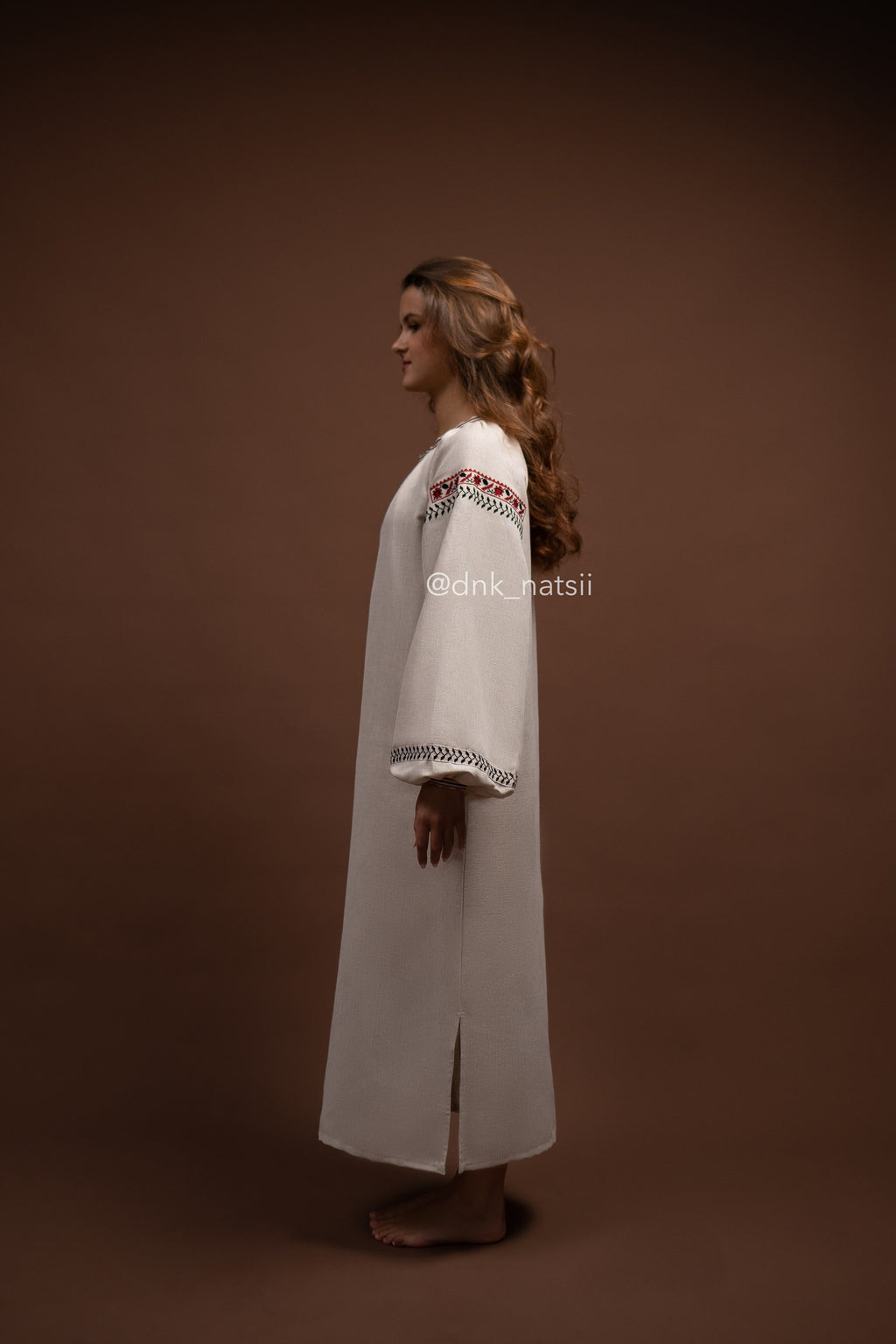 Вишита сукня "Окраса (1)"(сіра)