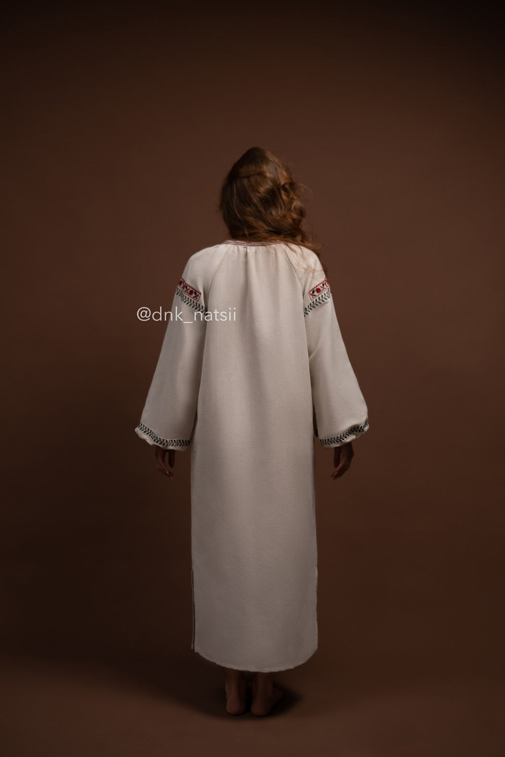 Вишита сукня "Окраса (1)"(сіра)