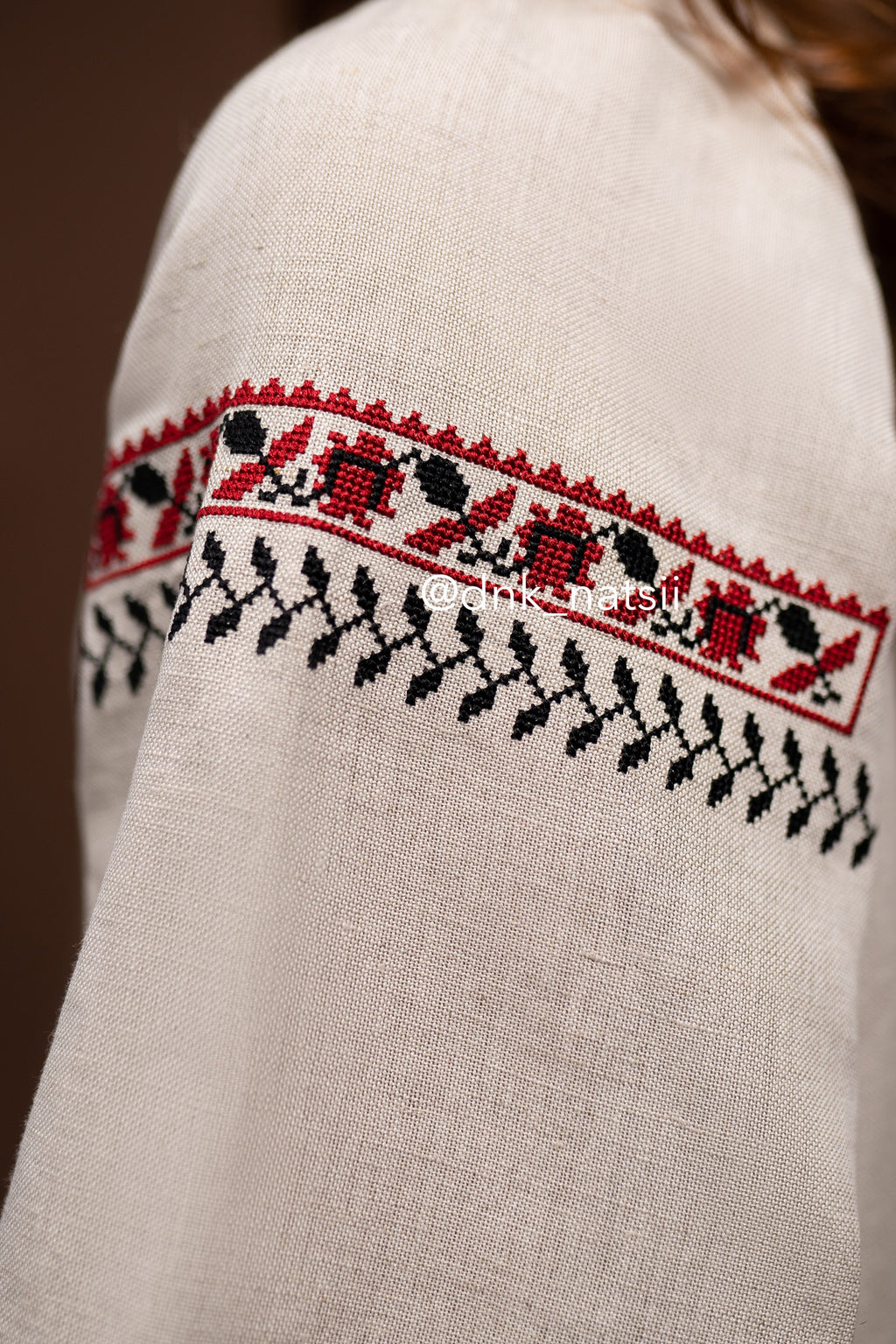 Вишита сукня "Окраса (1)"(сіра)