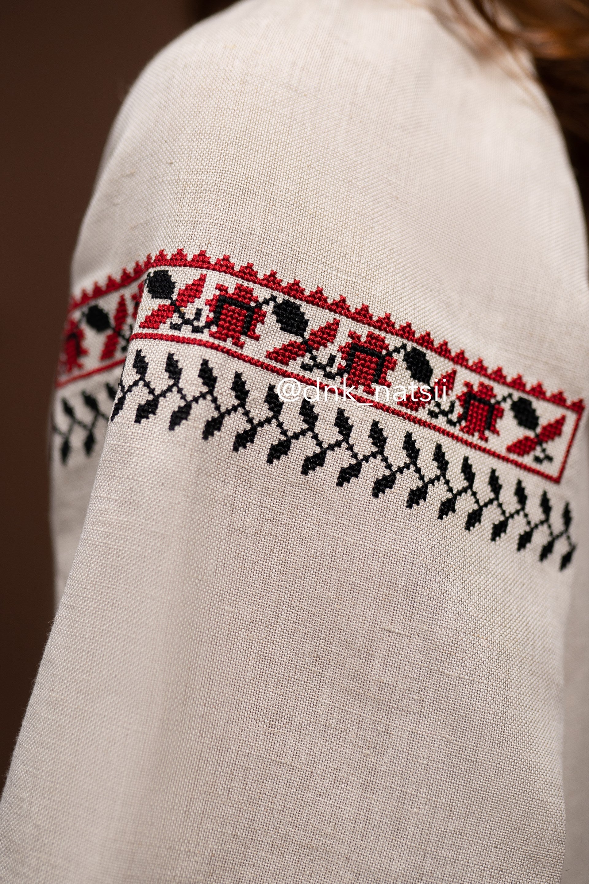 Вишита сукня "Окраса (1)"(сіра)