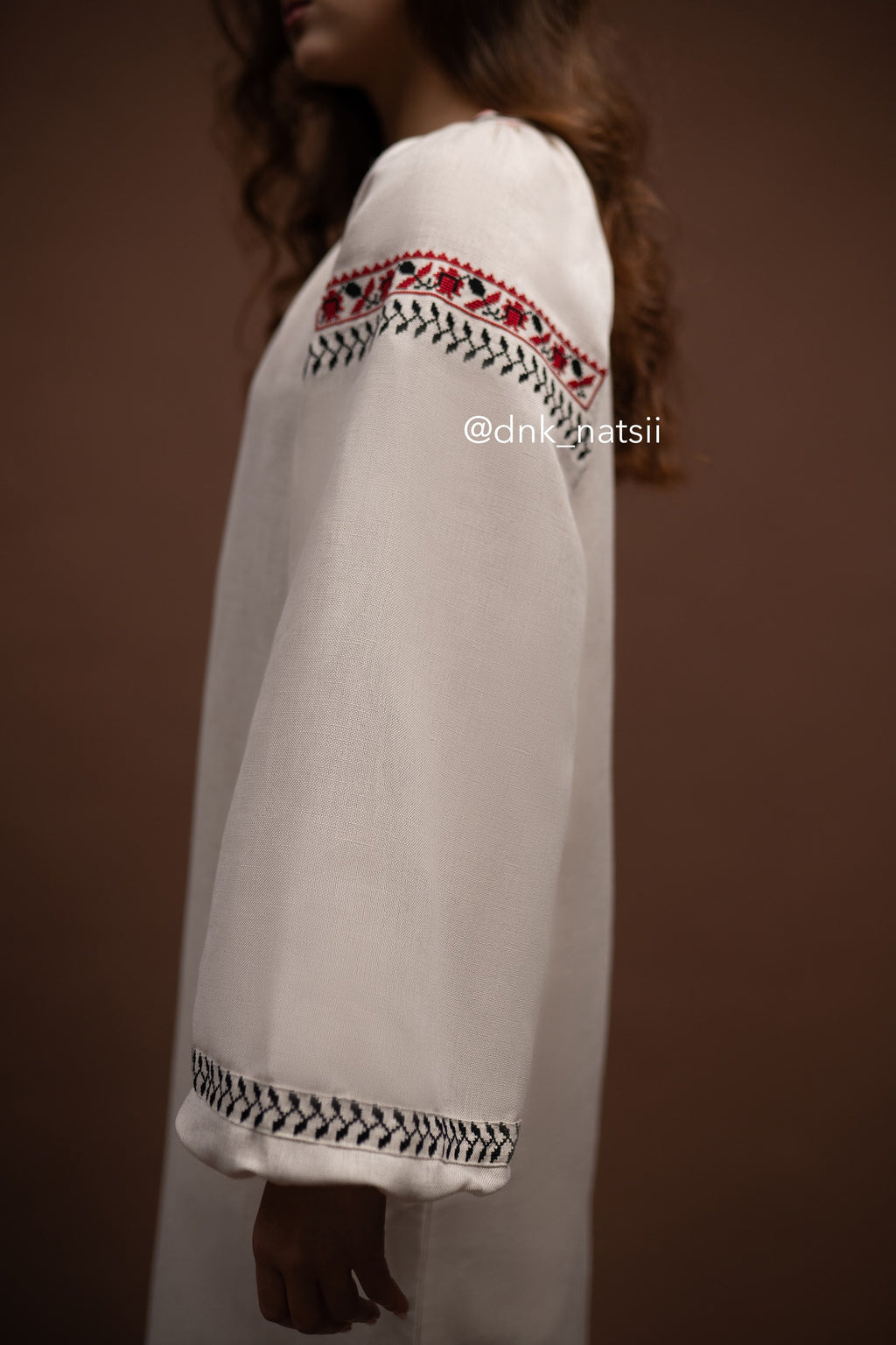 Вишита сукня "Окраса (1)"(сіра)