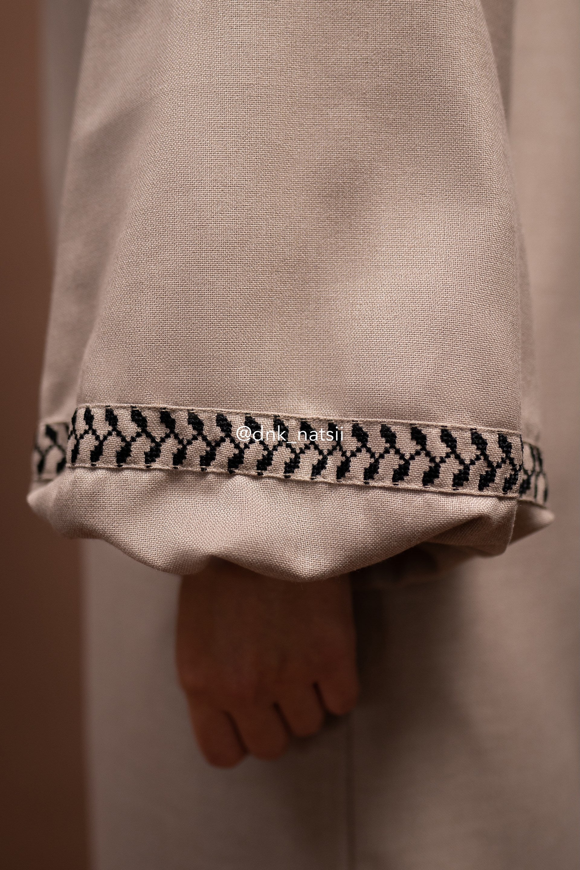 Вишита сукня "Окраса (2)"(коричнева)