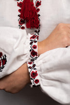 Вишита сукня "Злагода (1)"(біла)