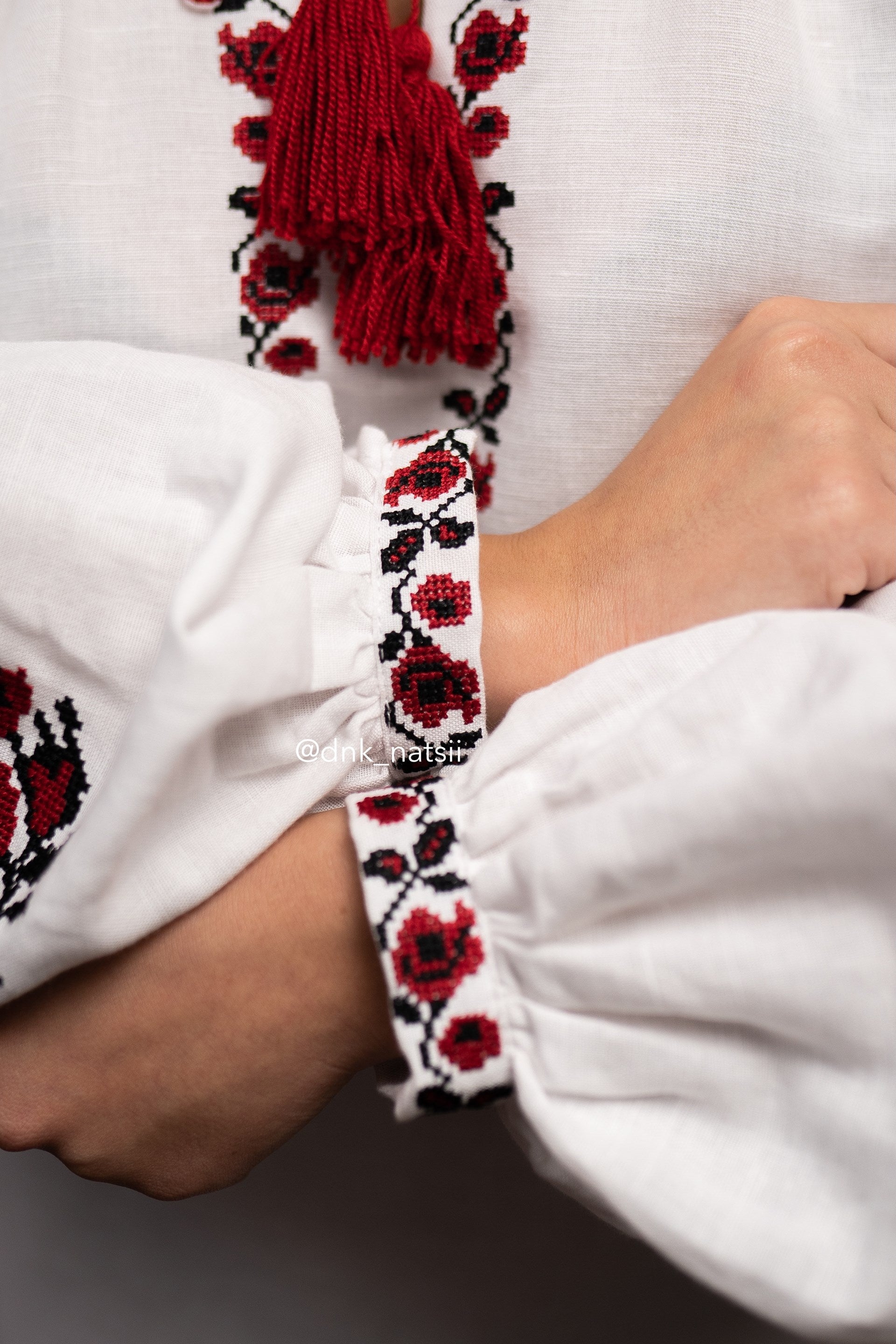 Вишита сукня "Злагода (1)"(біла)