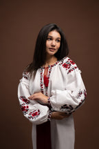 Вишита сукня "Злагода (1)"(біла)