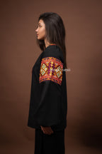 Вишиванка жіноча "Бистриця (3)"(чорна)