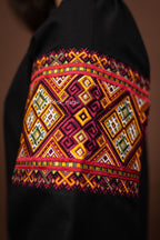 Вишиванка жіноча "Бистриця (3)"(чорна)