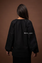 Вишиванка жіноча "Десна (2)"(чорна)