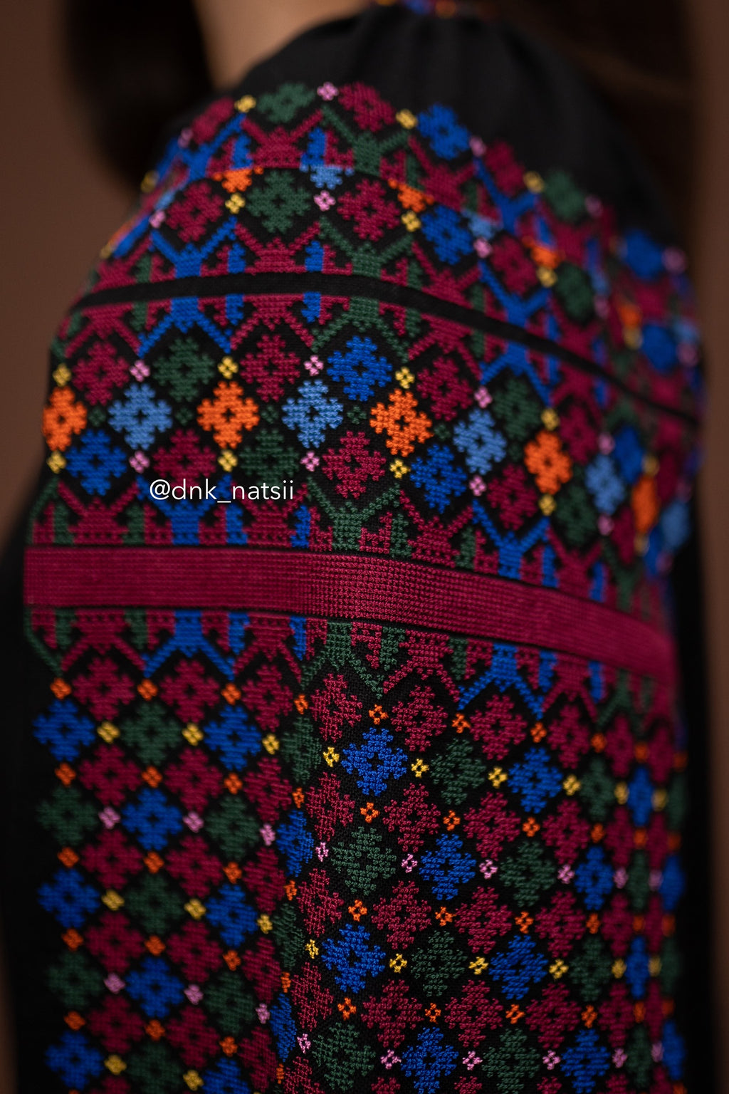 Вишиванка жіноча "Кокетка (3)"(чорна)