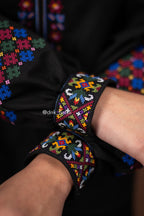 Вишиванка жіноча "Кокетка (3)"(чорна)