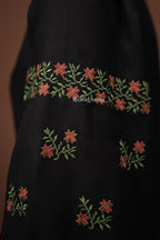 Вишиванка жіноча "Лелія (3)"(чорна)