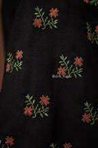 Вишиванка жіноча "Лелія (3)"(чорна)