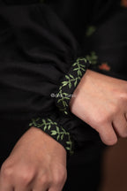 Вишиванка жіноча "Лелія (3)"(чорна)