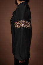 Вишиванка жіноча "Добробут (2)"(чорна)