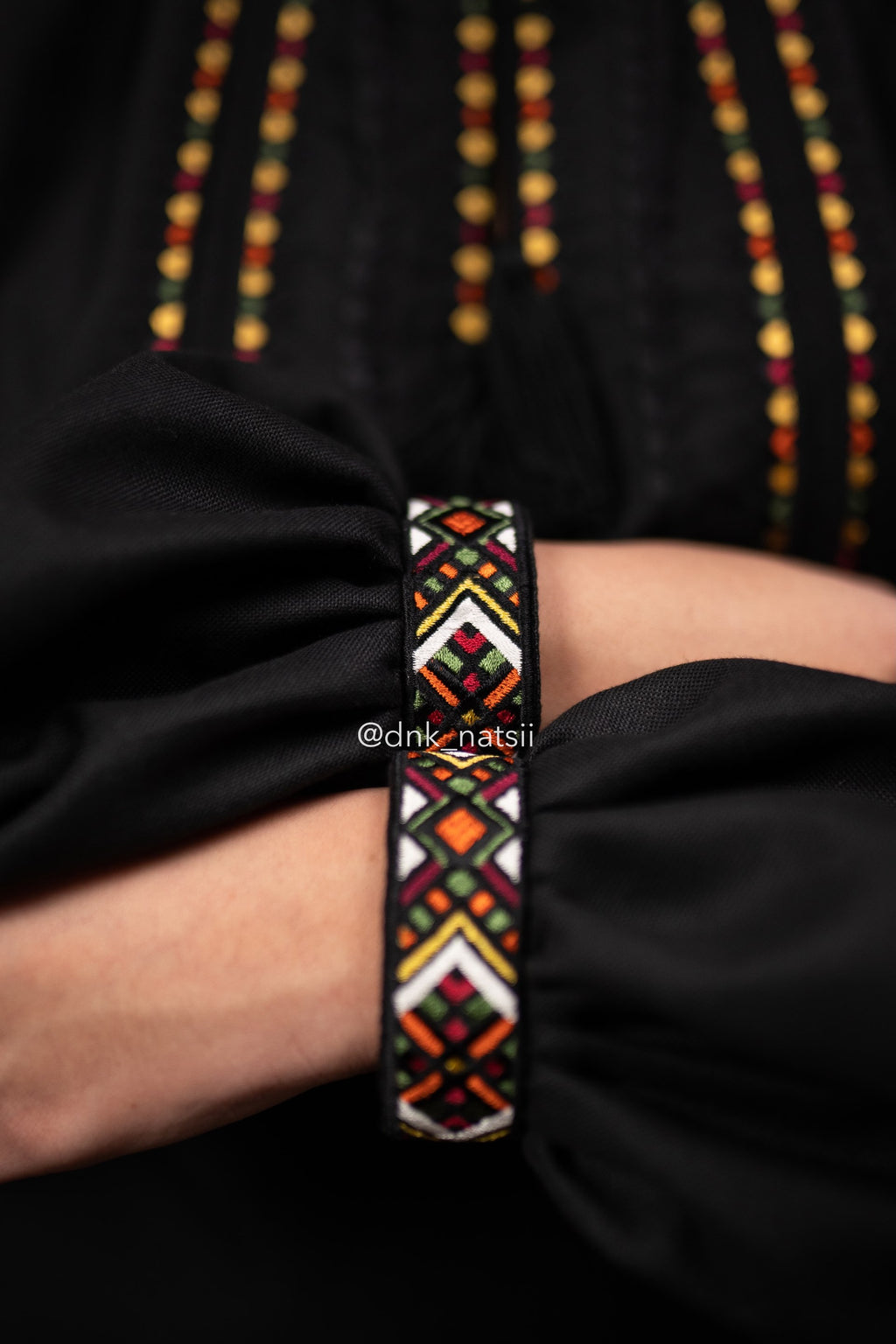 Вишиванка жіноча "Добробут (2)"(чорна)