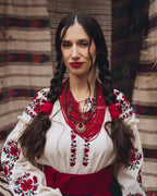 Намисто з каменю "Гранат"