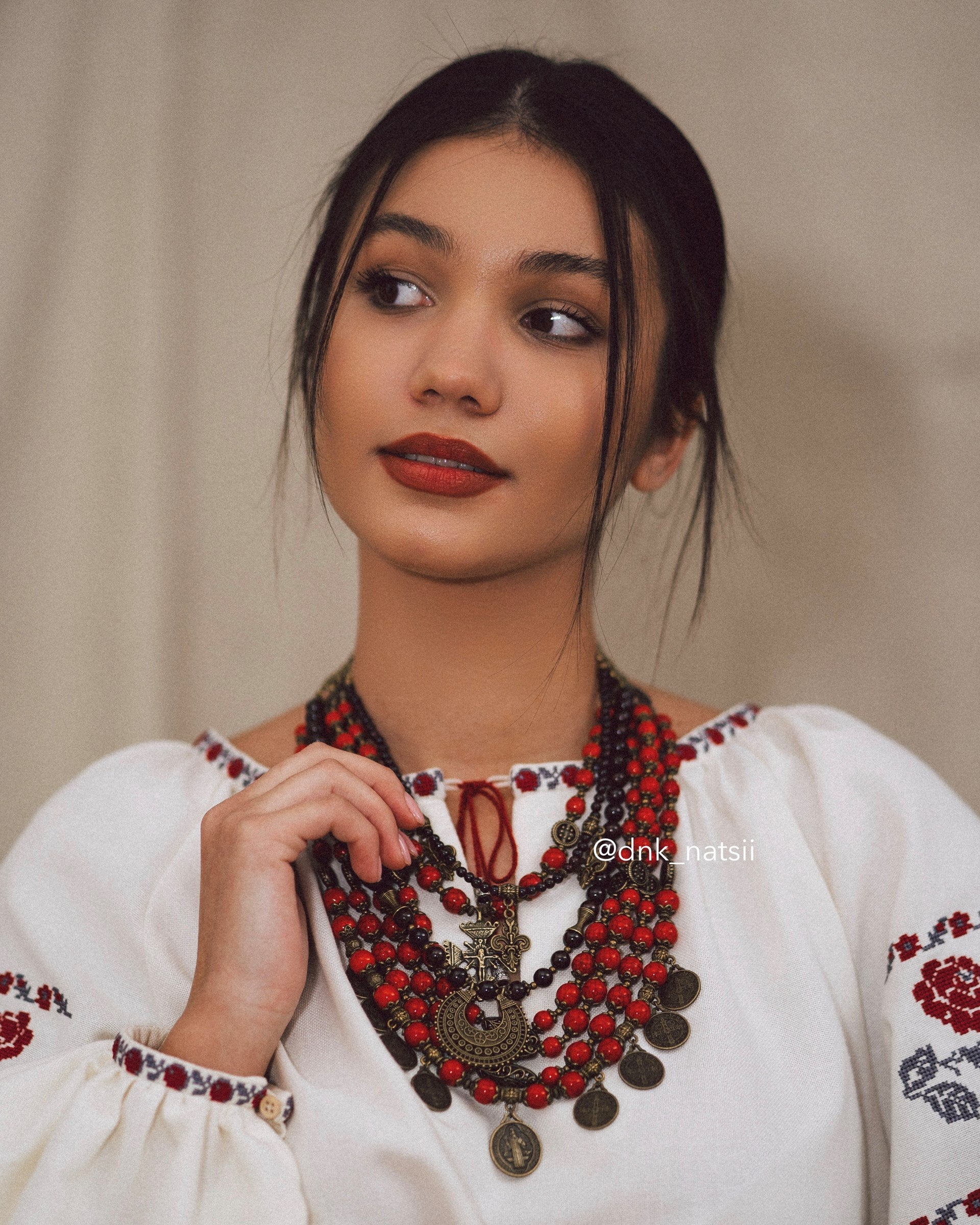 Вишита сукня "Ликерія"(молочна)