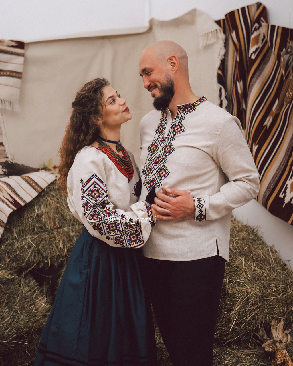 Вишита сукня "Берегиня (1)"(сіра)