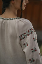 Вишиванка жіноча "Лелія (1)"(бежева)