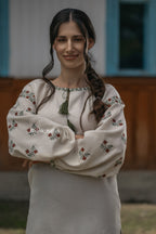 Вишиванка жіноча "Лелія (1)"(бежева)