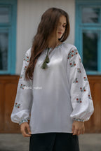 Вишиванка жіноча "Лелія (2)"(біла)