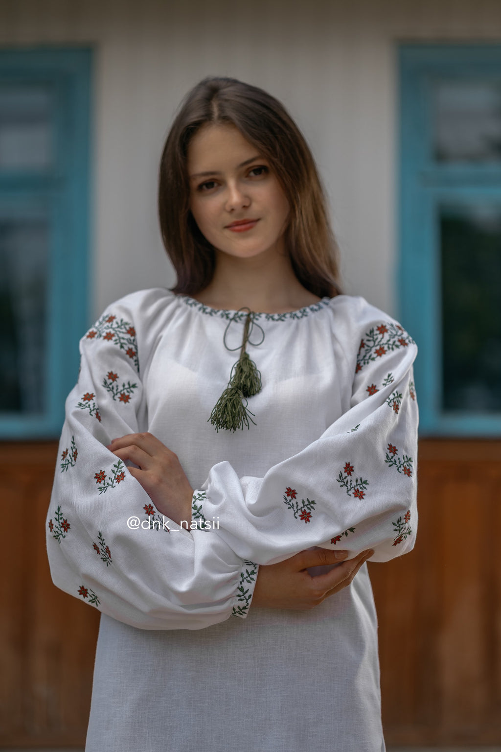 Вишиванка жіноча "Лелія (2)"(біла)