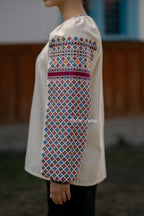 Вишиванка жіноча "Кокетка (2)"(бежева)