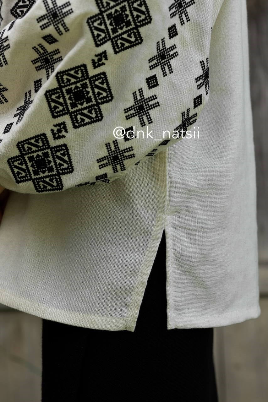 Вишиванка жіноча "Черемош (3)"(бежева)