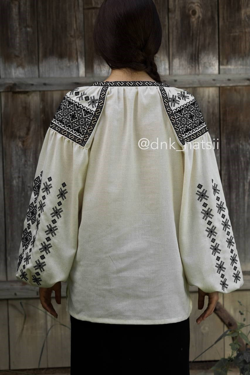 Вишиванка жіноча "Черемош (3)"(бежева)