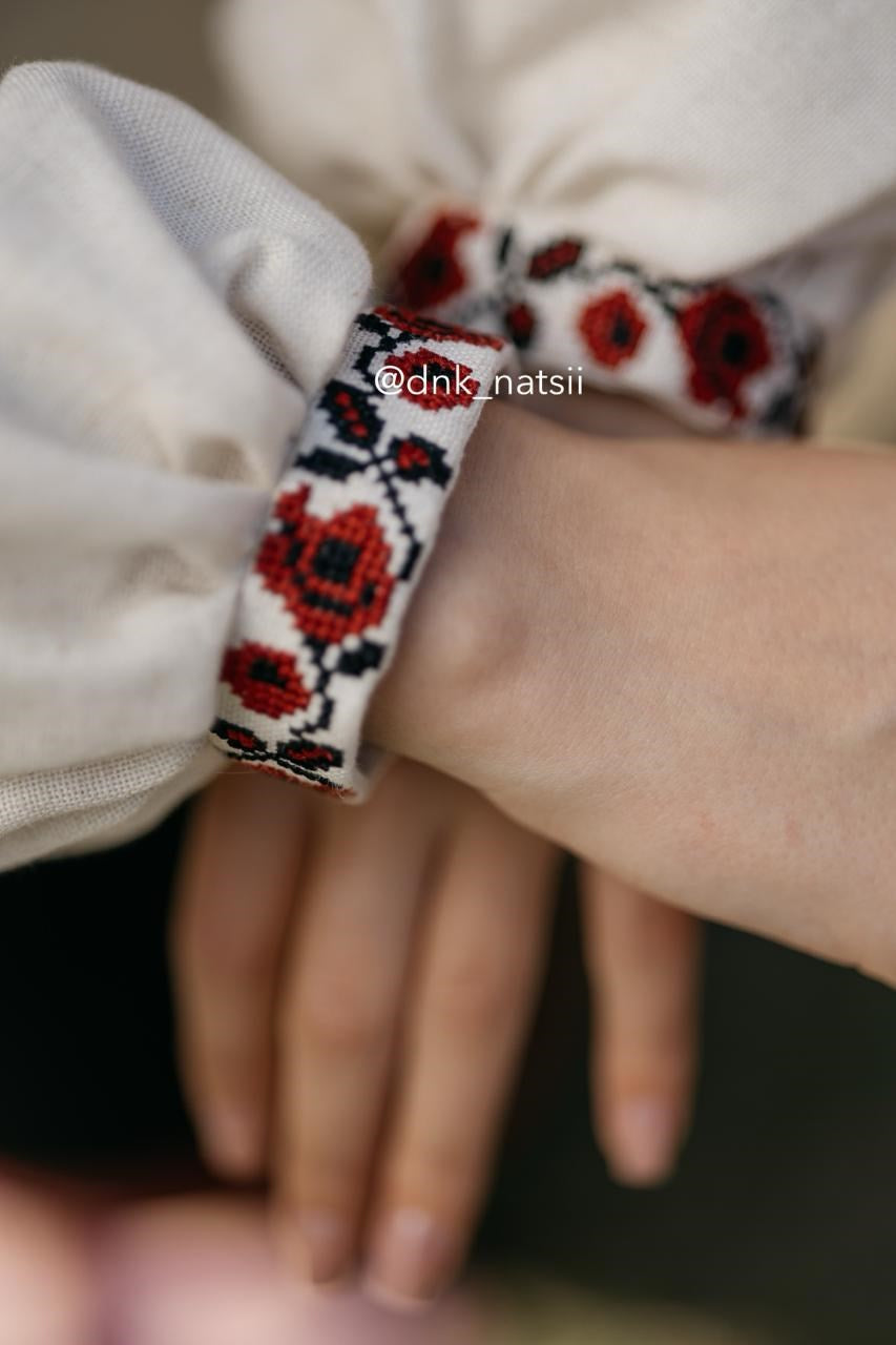 Вишиванка жіноча "Злагода (2)"(бежева)