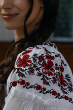 Вишиванка жіноча "Злагода (1)"(біла)